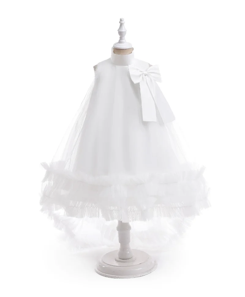 Mark & Mia Mark & Mia Sleeveless A Line Dress With Bow Detail - White