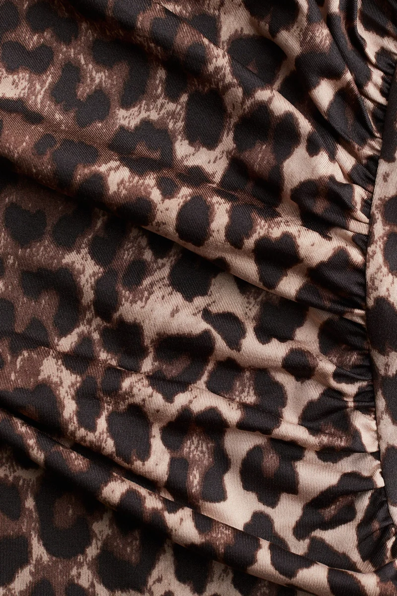 H&M Draped bodycon dress