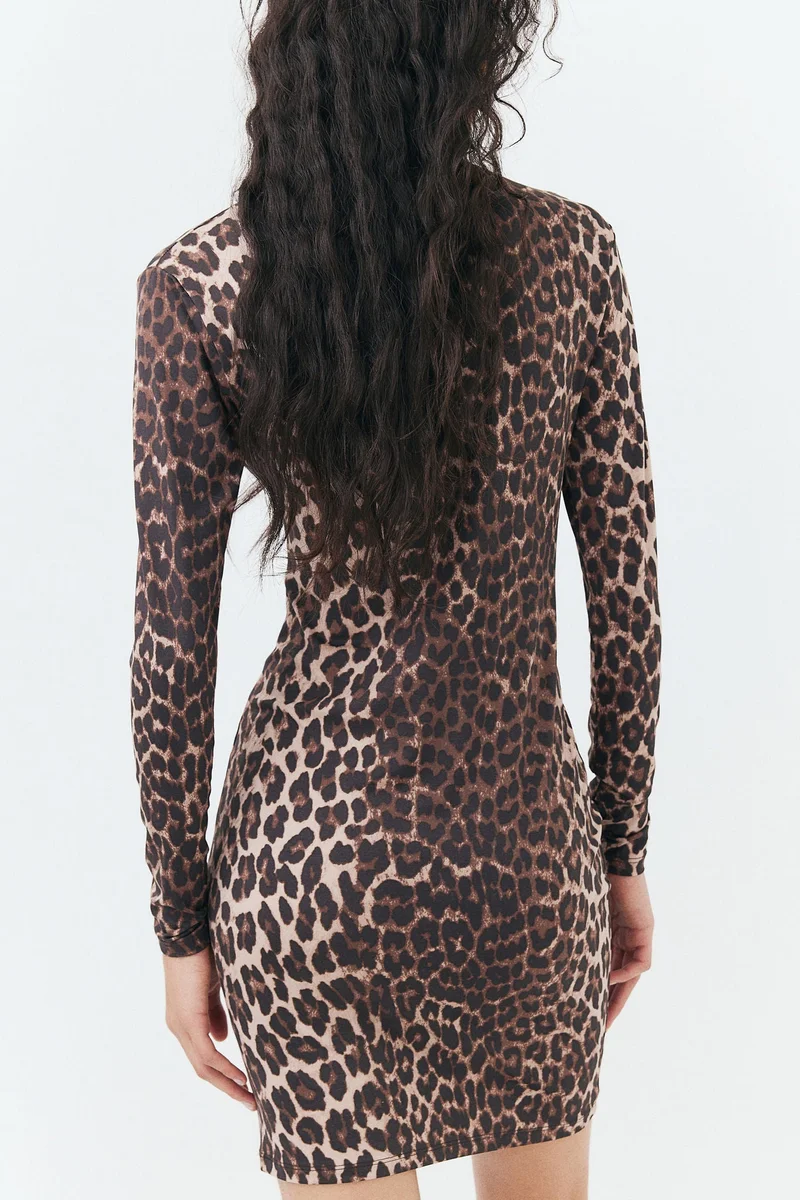 H&M Draped bodycon dress