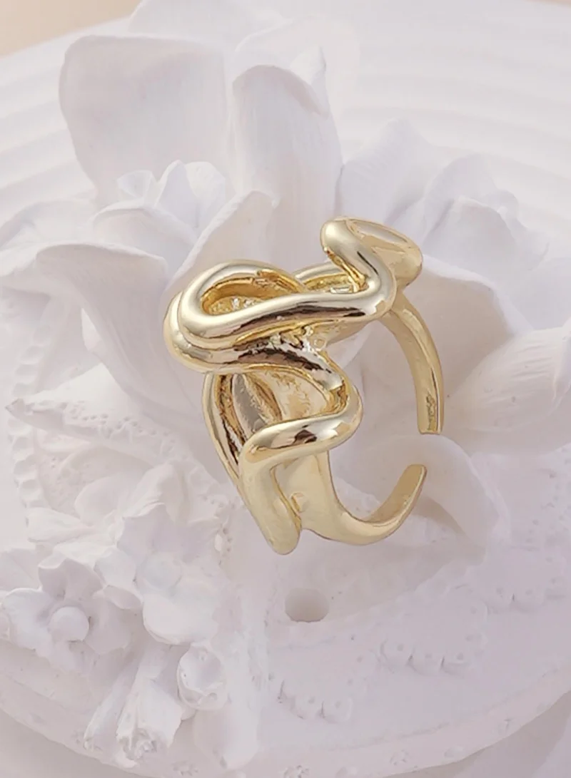 SOHI  Adjustable Surrealism Statement Artificial Finger Ring Jewellery for Women | Best Price UAE