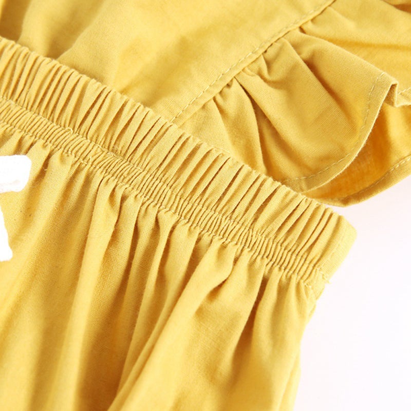 Sleeveless Baby Top: Breathable Soft Fabric, Non-toxic Wear-resistant, Bright Summer Colors - Round Neck Design for Toddler Summer Daily Wear - Image 3