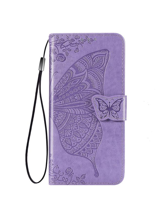 S-TOP Case For OPPO Realme V3 Butterfly Love Flower Embossed Horizontal Flip Leather Case with Bracket / Card Slot / Wallet / Lanyard - Image 5