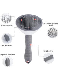 SKY-TOUCH Pet Brush For Shedding And Grooming Hair Removal Brush 1Pc  - Image 3