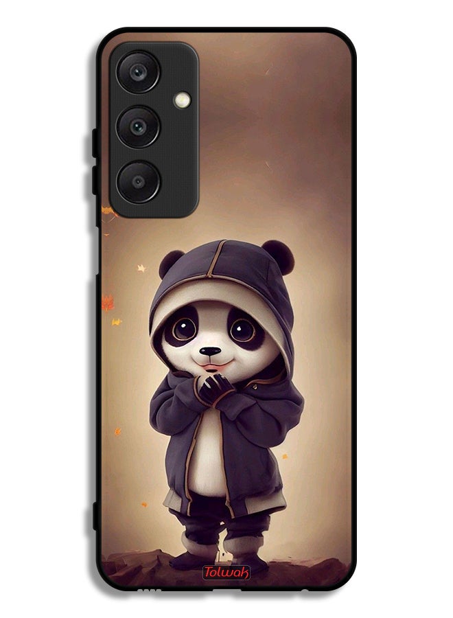 Tolwak Samsung Galaxy A25 5G Protective Case Cover Cute Little Panda - Image 1