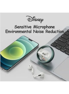 Disney Disney QS-13 Bluetooth Earphones TWS Wireless Gaming Earphones Rotatable Metal Cavity Ring Headset HiFi Stereo Low Latency  - Image 4