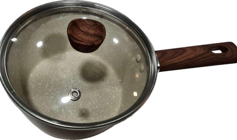 Granite saucepan size 14 cm Cadmium free Lead free Pfoa free - Image 1