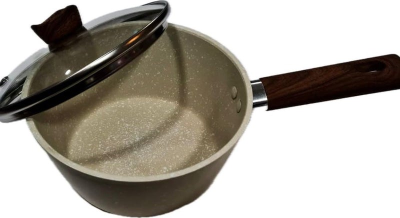 Granite saucepan size 14 cm Cadmium free Lead free Pfoa free - Image 2