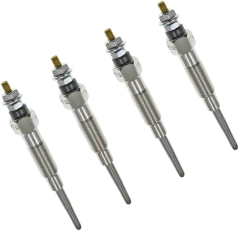 Diesel Glow Plug Compatible With Toyota For Hiace LH50G LH50V LH51 LH51B LH51G LH51V LH60 LH60B LH60G LH60V LH61 LH61B LH61G 11V Glow Plugs 19850-54030 (4pcs) - Image 1