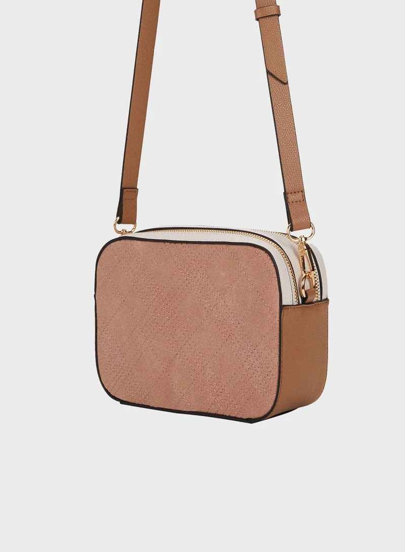 PARFOIS New York Zip Through Crossbody