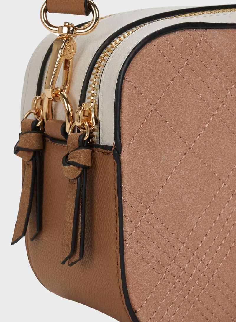 PARFOIS New York Zip Through Crossbody
