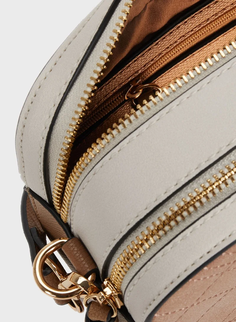 PARFOIS New York Zip Through Crossbody