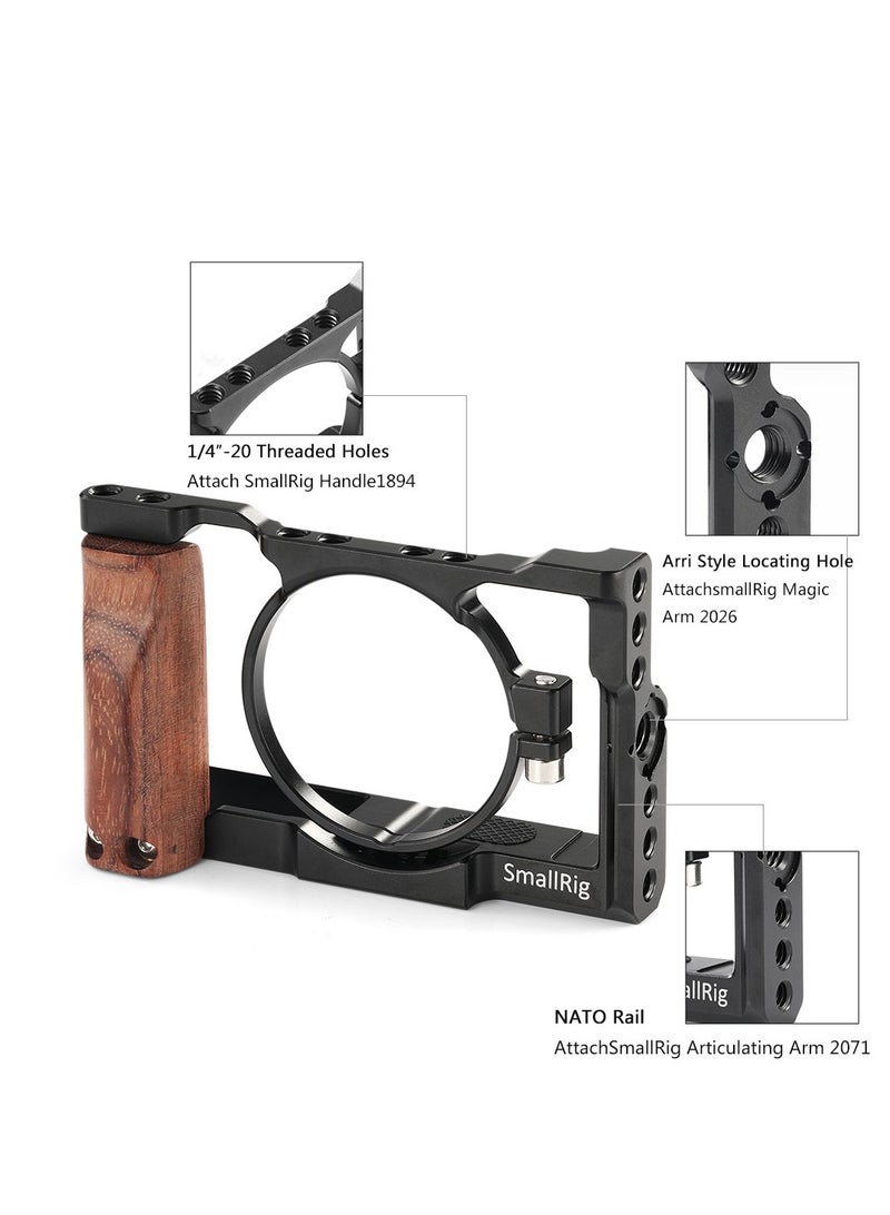 SmallRig Housing and Hands SmallRig for camera Sony RX100M6 - M7 - Custom housing for Sony RX100M6 - M7 camera model. - Image 2