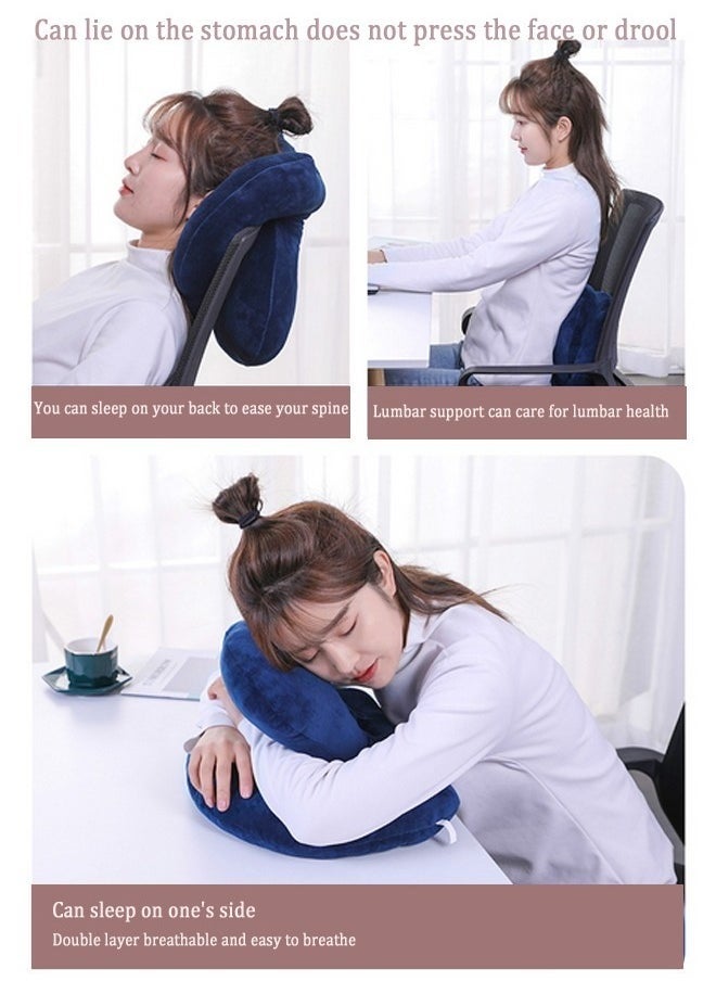 Aikenn - Cervical Pillow For Neck And Shoulder,Contour Memory Foam Pillow,Ergonomic Neck Support Pillow With Pillowcase,Neck Pillow For Travel,Suitable For Office Lunch Break And Family Nap - Image 1