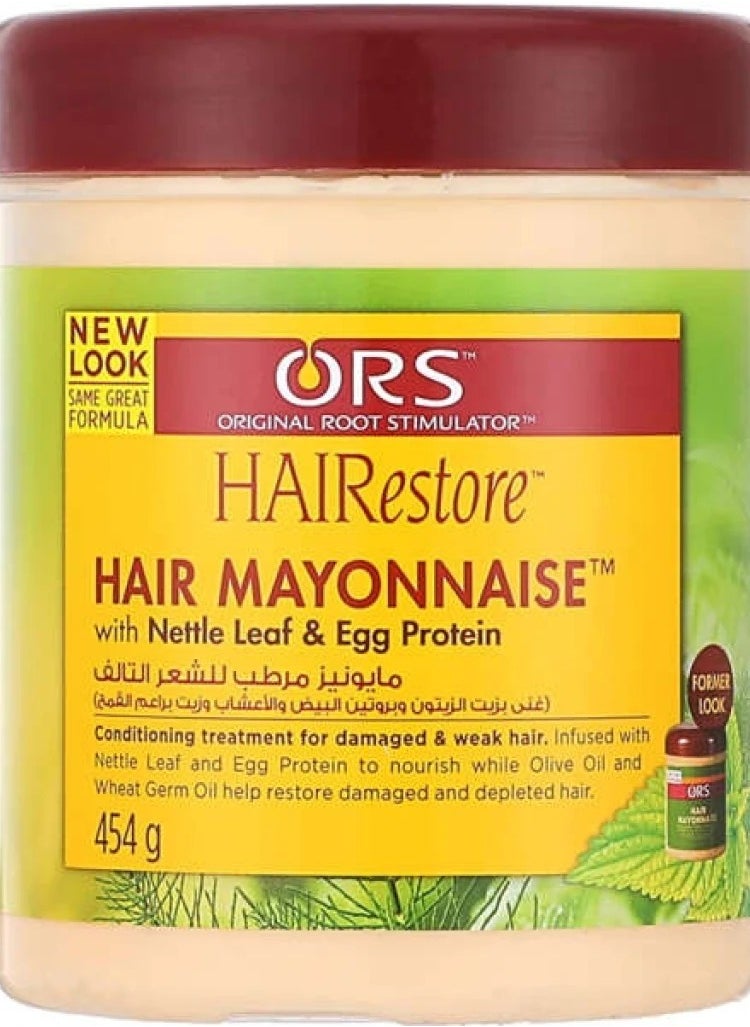 ORS ORS Hair Restore Hair Mayonnaise With Nettle Leaf & Egg Protein 454G 