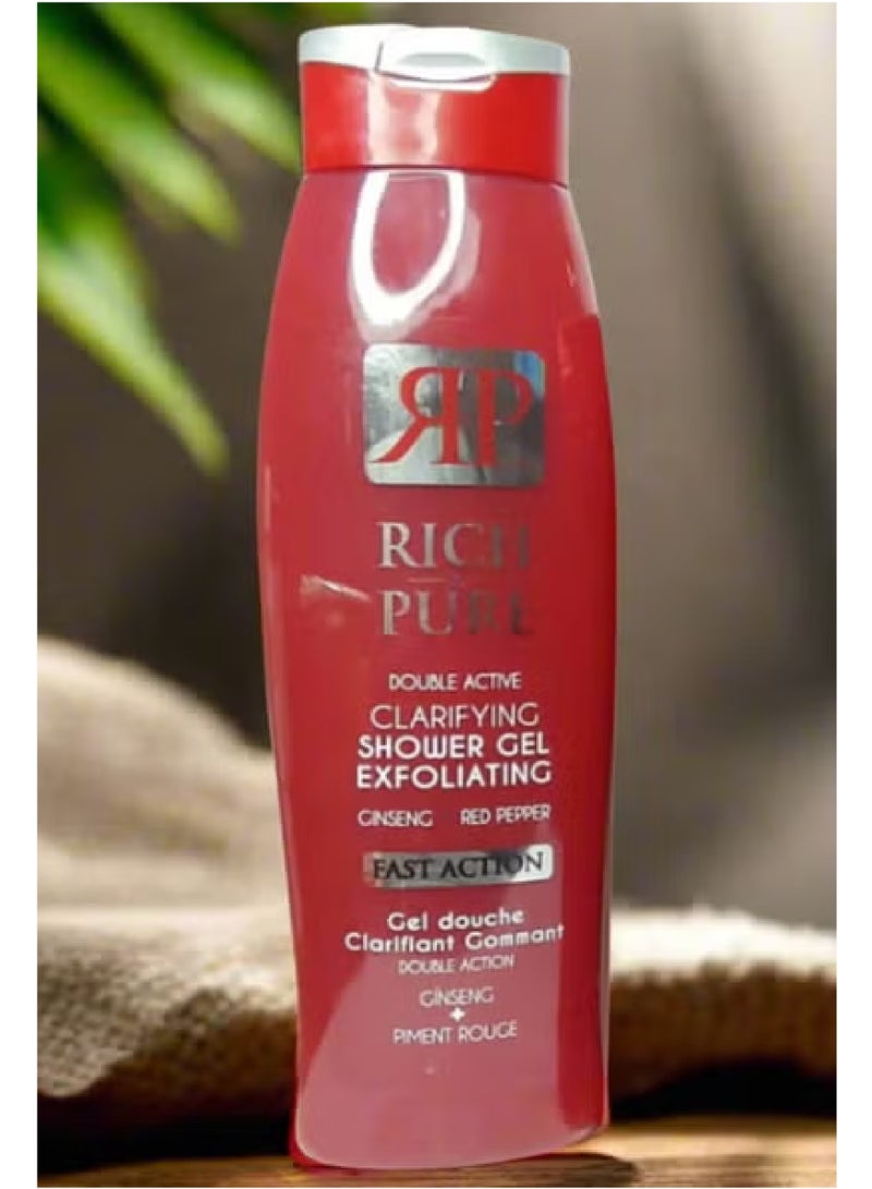 ريتش آند بيور جل الاستحمام المقشر والمنقي ذو الفعالية المزدوجة 700 مل - Image 1