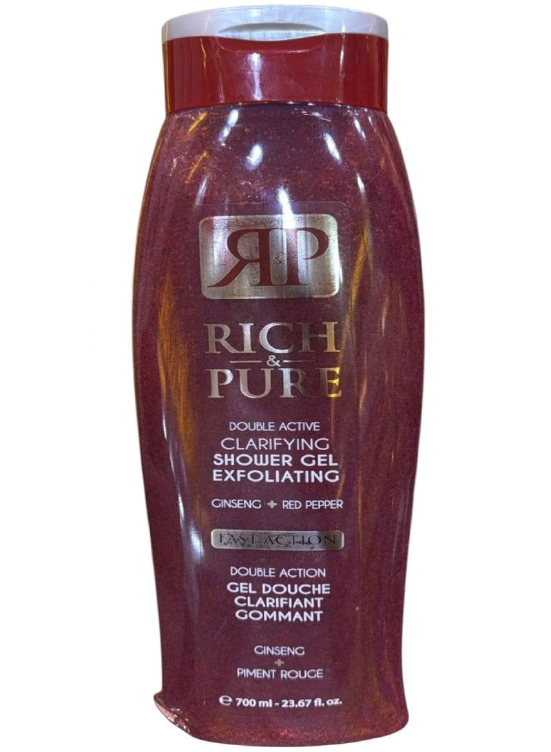 ريتش آند بيور جل الاستحمام المقشر والمنقي ذو الفعالية المزدوجة 700 مل - Image 2