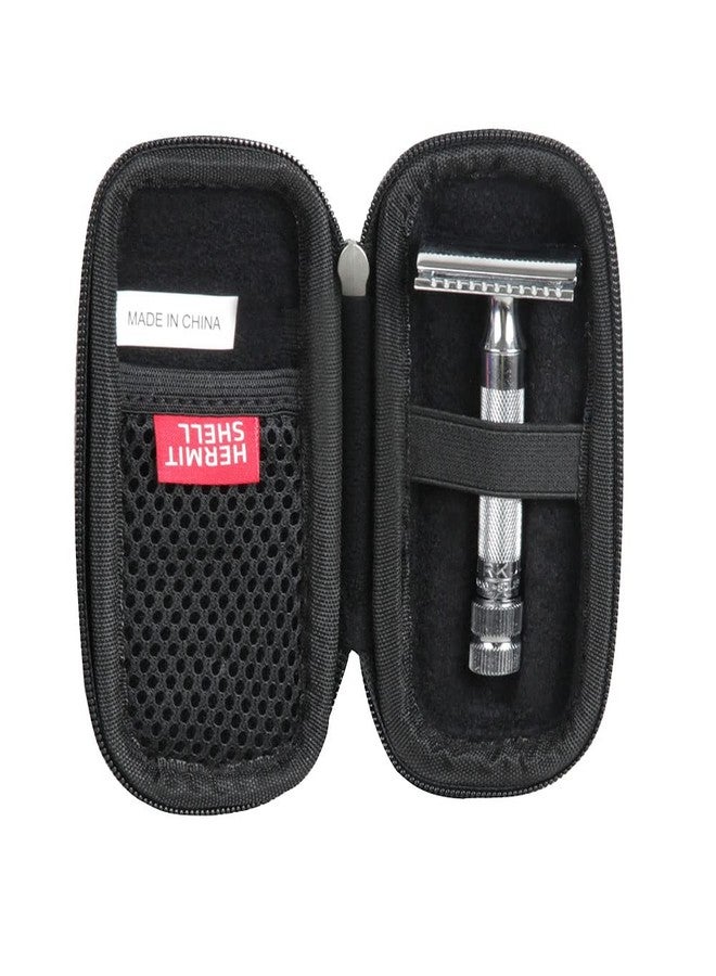 Hermitshell Travel Case for Merkur Mk34c / MK-37001 Double Edge Razor Short Handle - Image 1