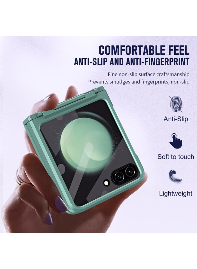 اس-توب جراب لهاتف Samsung Galaxy Z Flip6 5G Diamond Case-فيلم مفصلي متكامل جراب هاتف مقاوم للصدمات - Image 5