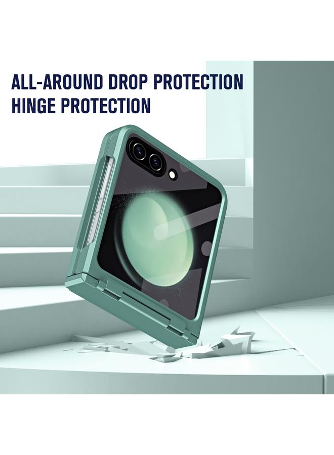 اس-توب جراب لهاتف Samsung Galaxy Z Flip6 5G Diamond Case-فيلم مفصلي متكامل جراب هاتف مقاوم للصدمات - Image 3