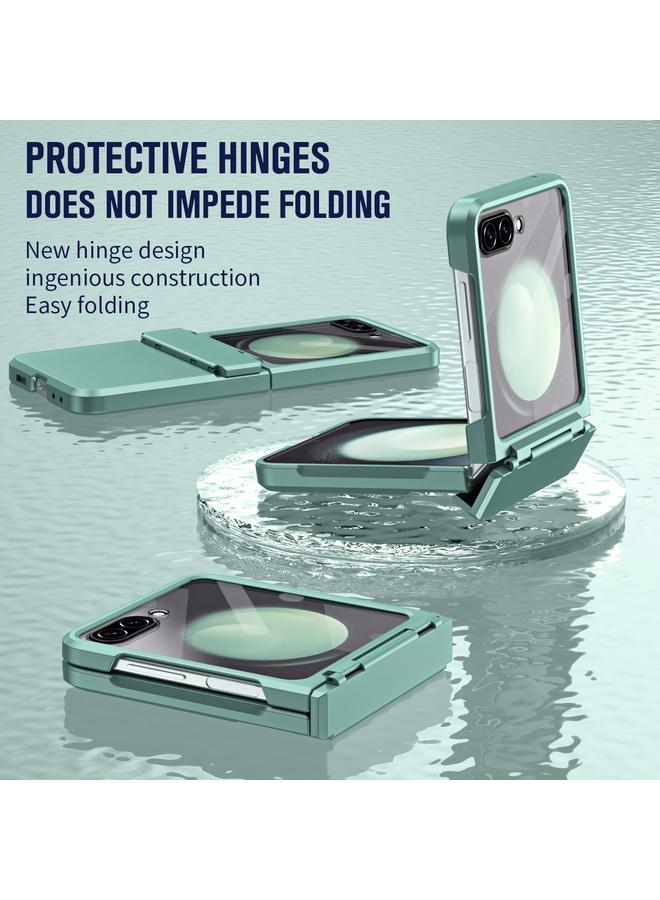 اس-توب جراب لهاتف Samsung Galaxy Z Flip6 5G Diamond Case-فيلم مفصلي متكامل جراب هاتف مقاوم للصدمات - Image 2