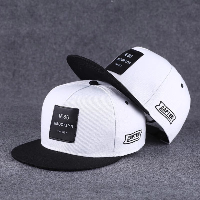 Women'S Korean Style Trendy Hip-Hop Cap Men'S Trendy Brand Flat-Brimmed Hat Women'S Winter Sunshade Flat-Brimmed Baseball Cap - Image 1