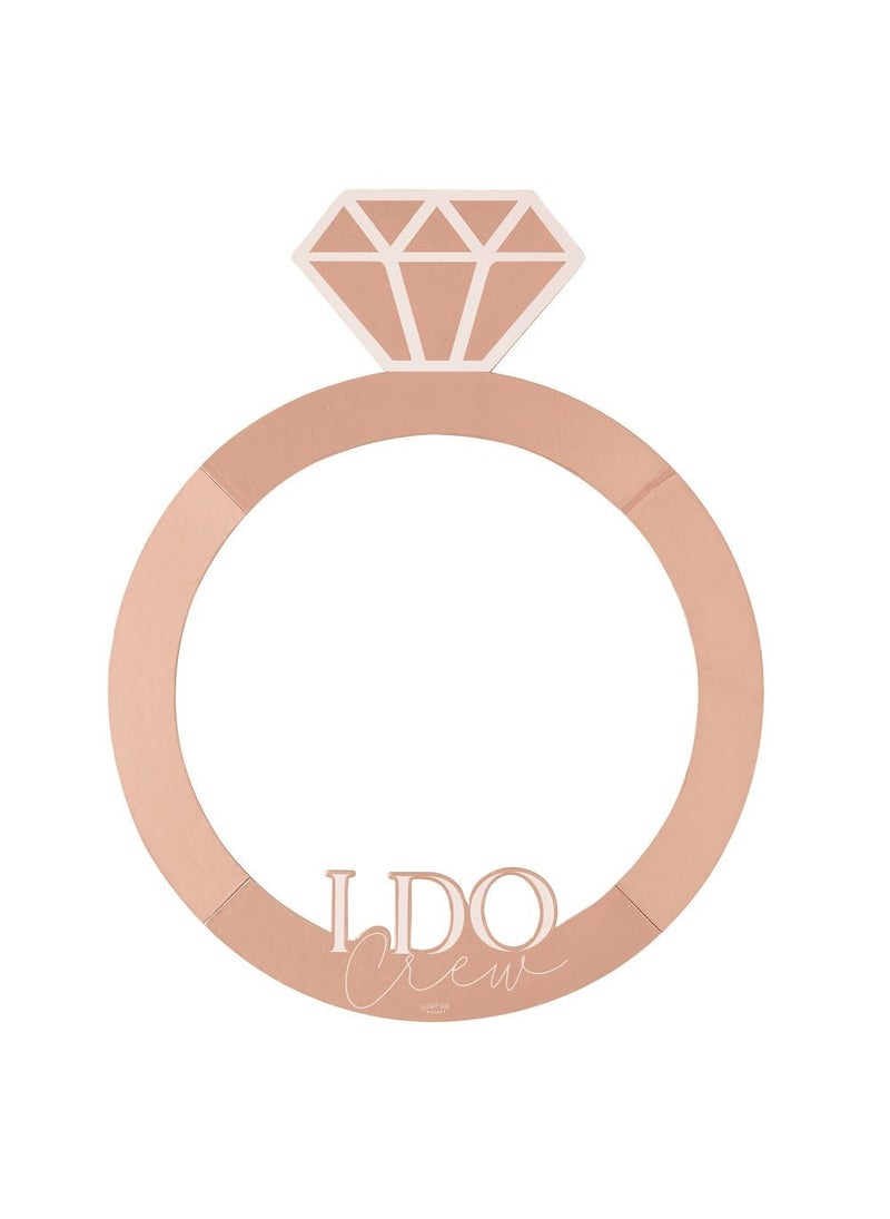 Ginger Ray Diamond Ring Bachelorette Photo Frame Prop 74cm - Image 1