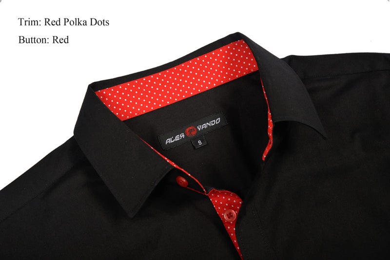 Men's Wrinkle Free Stretch Button Down Long Sleeve Dress Shirt for Business Work - Image 3