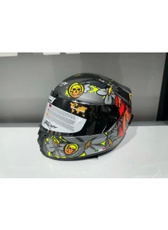 sway Helmet Sw 820 Badboy Full Face Silver Visor  - Image 2