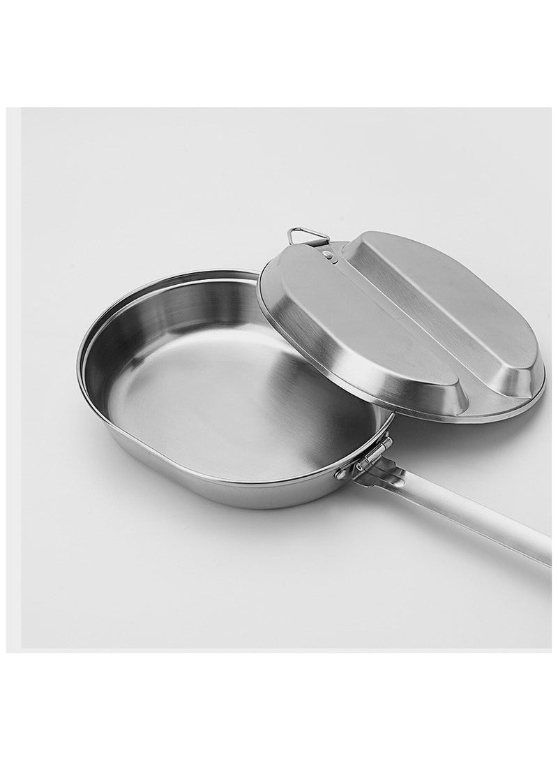 General Outdoor stainless steel American individual cookware lunch box portable western food knife fork and spoon camping cookware fork set  - Image 3