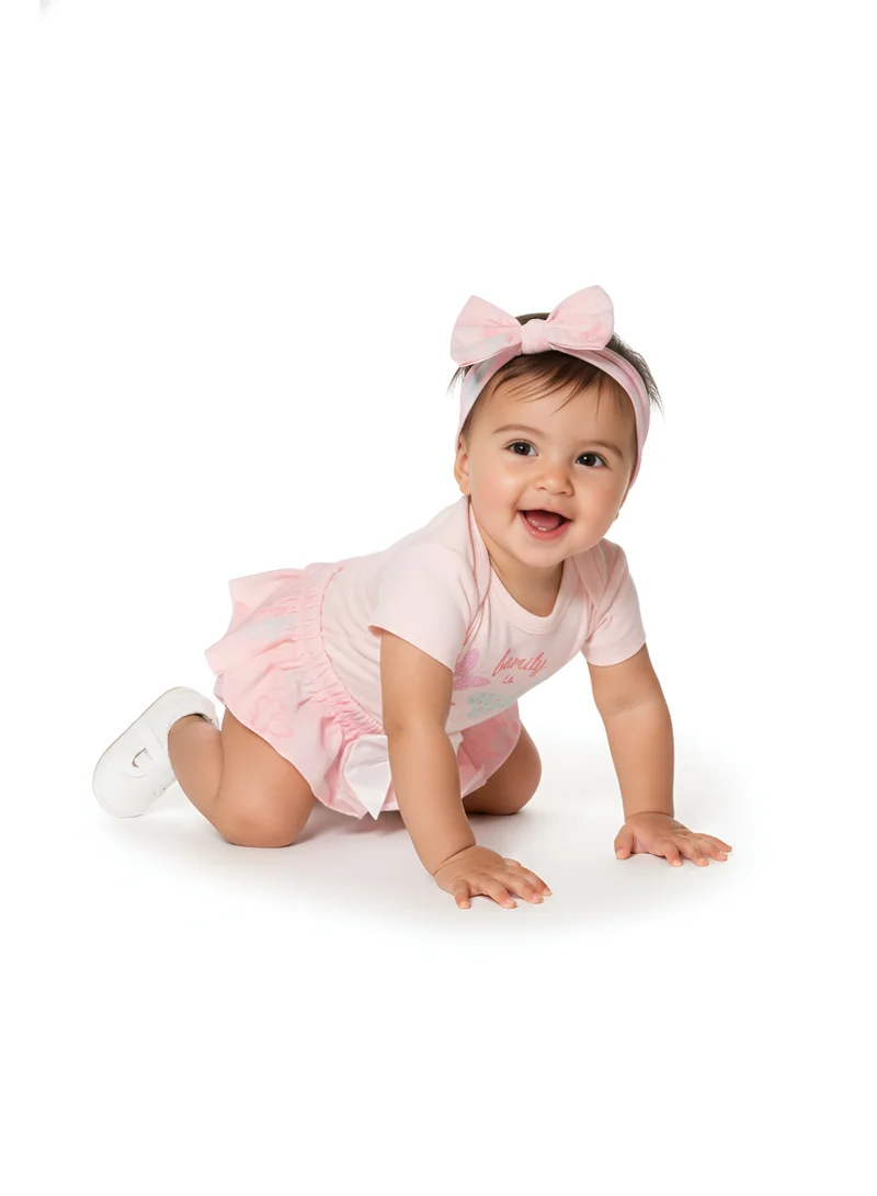 Bambimici Bambimici Leila Butterfly Print Baby Suit Set