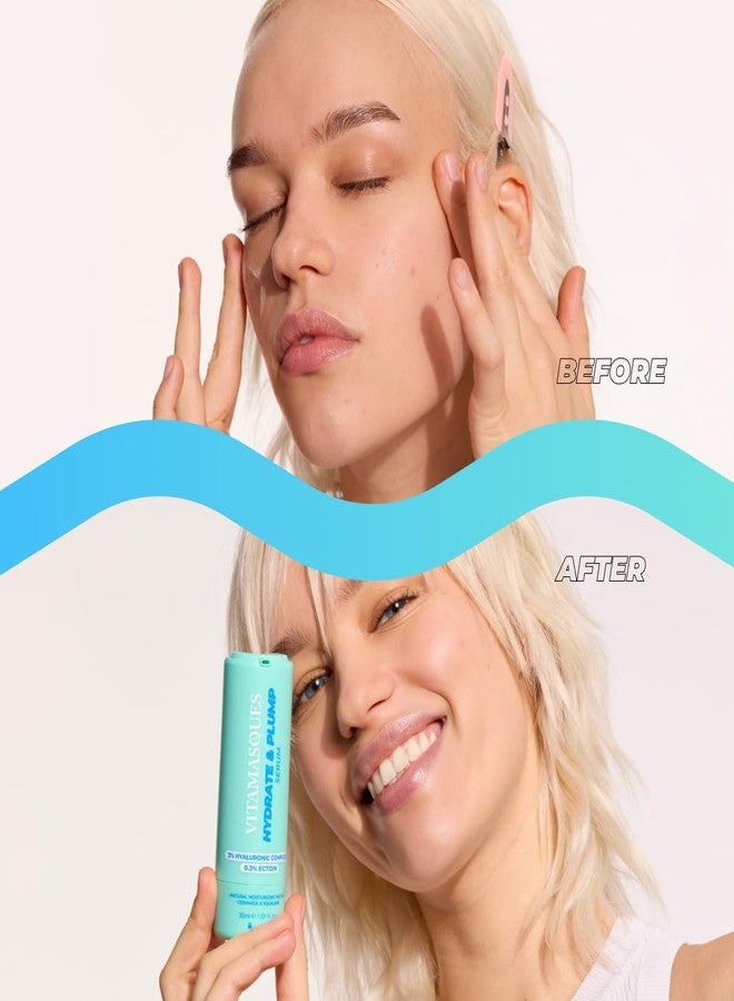 Vitamasques Hydrate & Plump Hydrating Face Serum - Lightweight Intense Hydrating Serum - 1.01 Fl Oz - Image 2