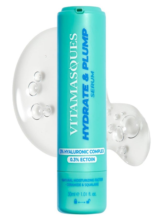 Vitamasques Hydrate & Plump Hydrating Face Serum - Lightweight Intense Hydrating Serum - 1.01 Fl Oz - Image 1