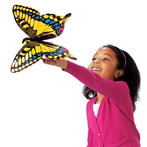 Folkmanis Swallowtail Butterfly Hand Puppet, Multi-Colored - Image 3