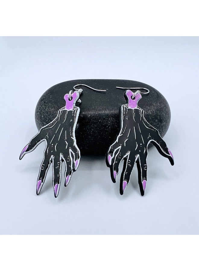Mall of Style Spooky Accessories For Women - Halloween Earrings - Halloween Earrings (The Grip) - Image 2