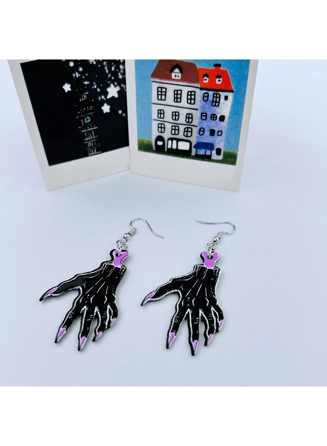 Mall of Style Spooky Accessories For Women - Halloween Earrings - Halloween Earrings (The Grip) - Image 4