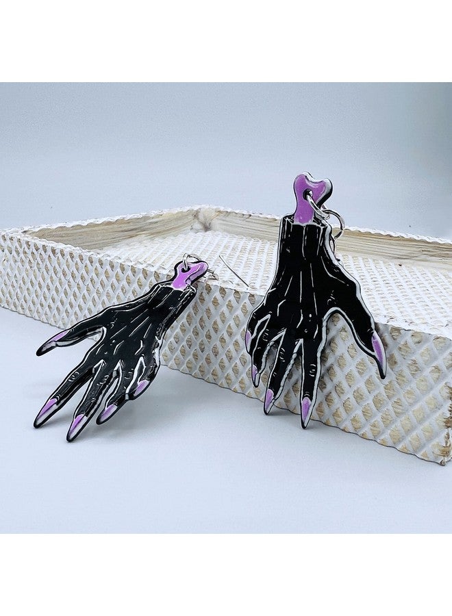 Mall of Style Spooky Accessories For Women - Halloween Earrings - Halloween Earrings (The Grip) - Image 5