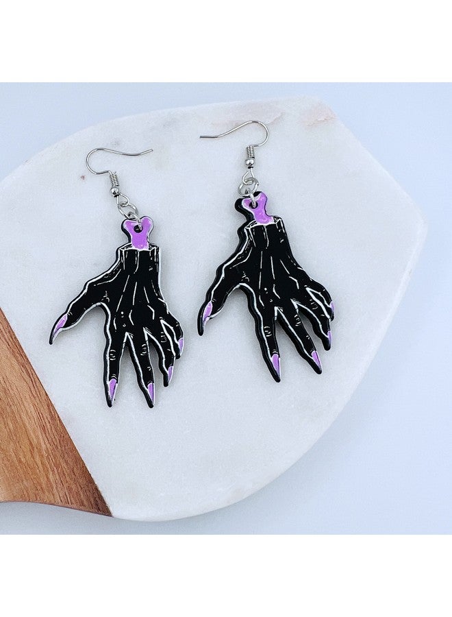 Mall of Style Spooky Accessories For Women - Halloween Earrings - Halloween Earrings (The Grip) - Image 3