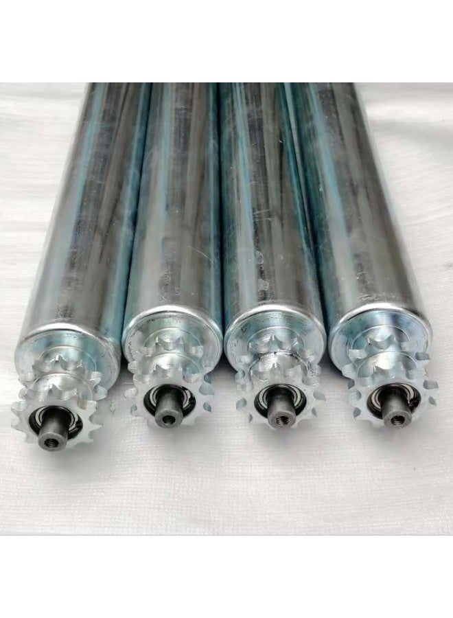 Roller Galvanized Sprocket Roller Bearing Carbon Steel Roller Drive Accessories Carbon Steel Conveyor Equipment-Specifications:Unpowered Roller 1 - Image 4