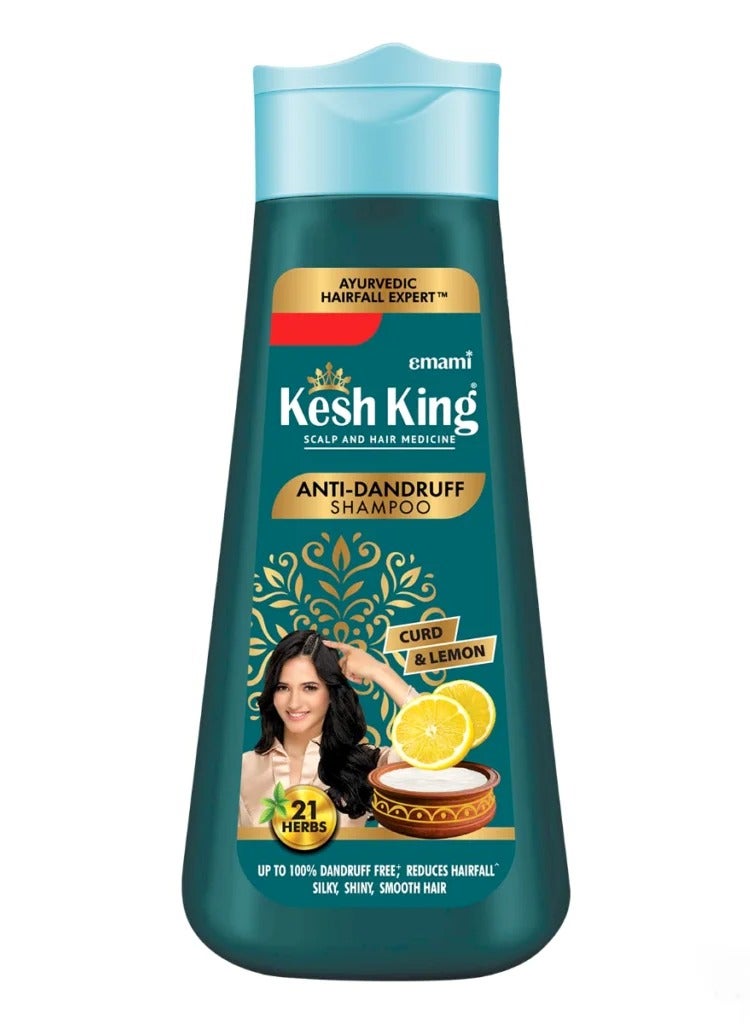 Kesh King anti-dandruff shampoo curd & lemon 21 herbs 200ml - Image 1