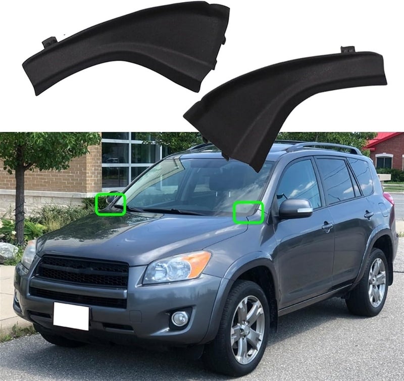 Wivplex Windshield Wiper Cowl Extension Trim for Toyota RAV4 - Image 4