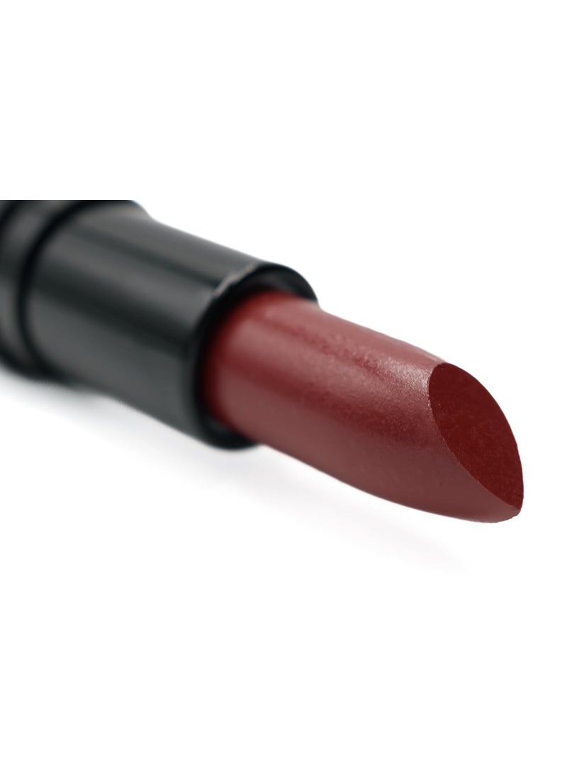Pure Ziva Tempting Deep Dark Red Lipstick Color Moisturizing Paraben Free, No Animal Testing & Cruelty Free Lip Makeup Color 