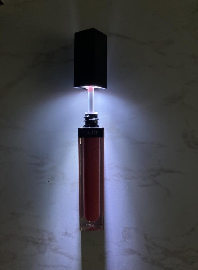 GA-DE Crystal Lights Lip Gloss, 823 - Enriched with Light-Reflecting Crystal Pearls - Smooth Silky, Rich Color - Moisturizes and Adds Shine - 0.2 oz - Image 5