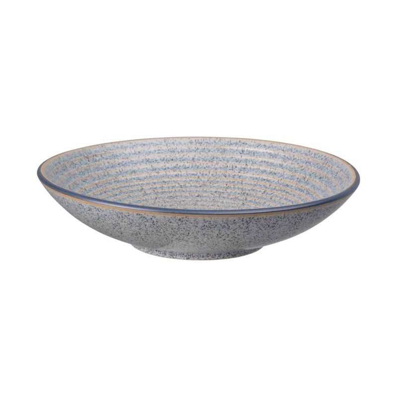 Denby Studio Grey Studio Grey Medium Ridged Bowl 255cm X 50cm X 255cm 1ltr - Image 1