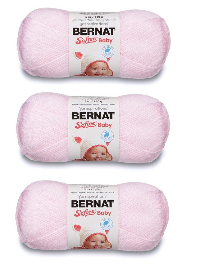 Bernat 166030-2001 Softee Baby Yarn - Solids - Pink - Image 1