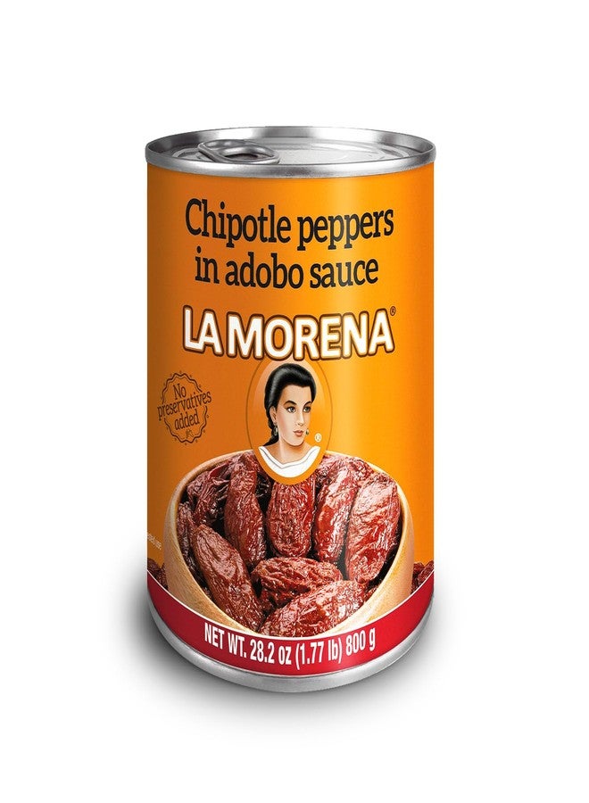 LA MORENA فلفل شيبوتلي من لا مورينا في صلصة أدوبو 28 أونصة - Image 1