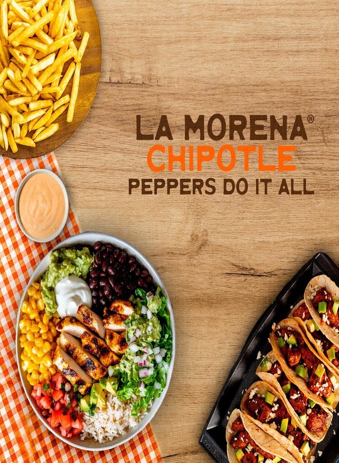 LA MORENA فلفل شيبوتلي من لا مورينا في صلصة أدوبو 28 أونصة - Image 3