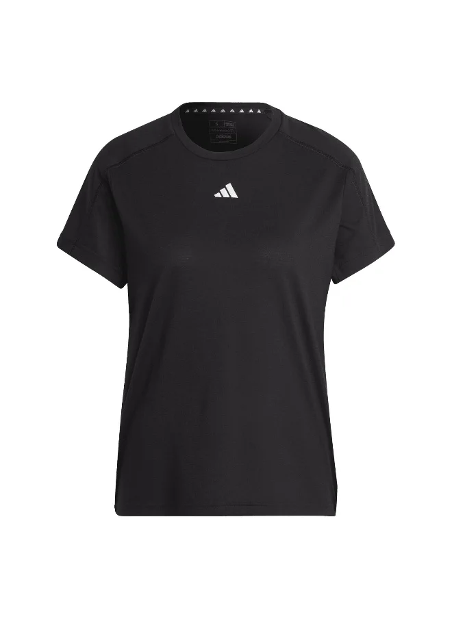 اديداس adidas aeroready workout essentials neck women t-shirt