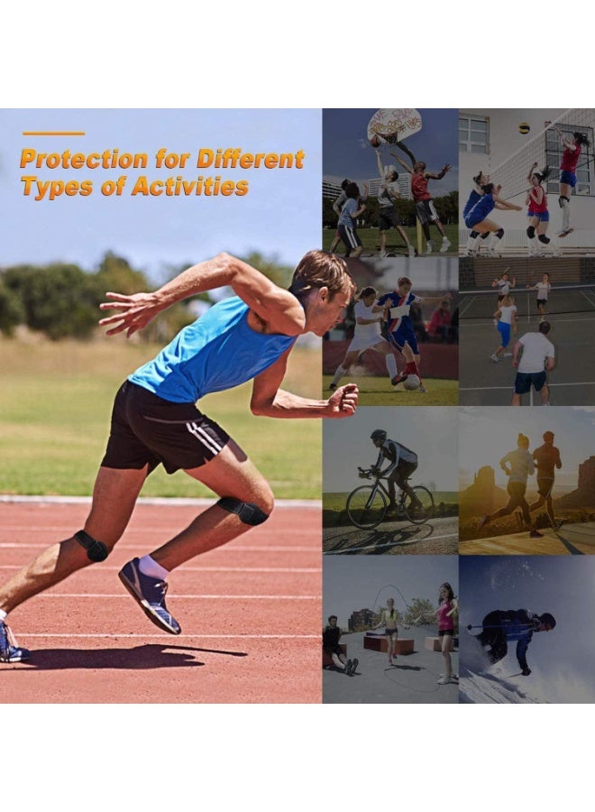 Adjustable Knee Support Strap - Patella Brace for Tendonitis Relief - Ideal for Running, Cycling, Basketball & Squats - 2 Pack - Image 4