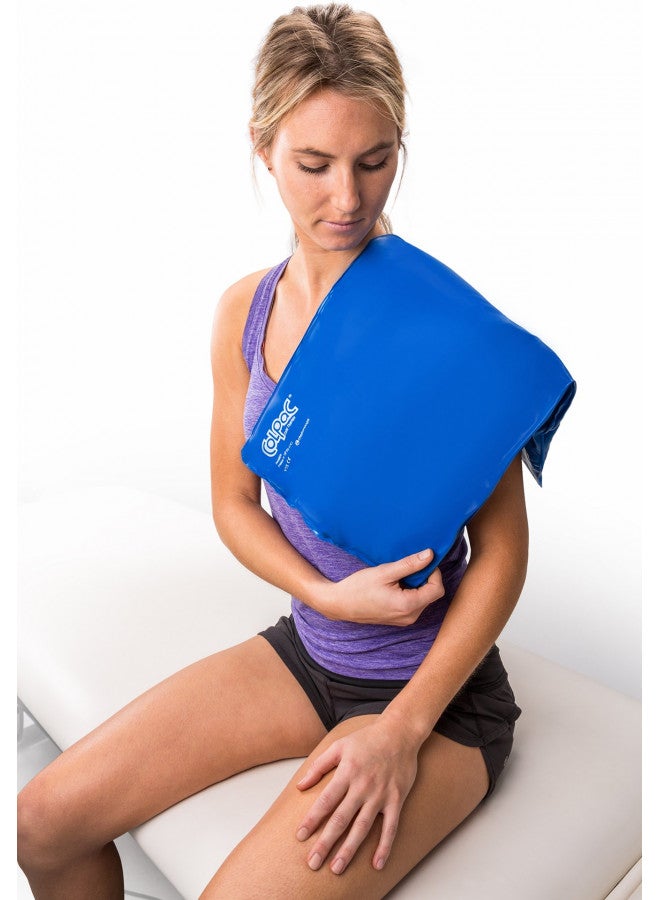 Chattanooga ColPac - Reusable Gel Ice Pack - Oversize Large Ice Pack - 11 in x 21 in (28 cm x 53 cm) - Cold Therapy - Knee, Arm, Elbow, Shoulder, Back - Aches, Swelling, Bruises, Sprains, Inflammation - Image 5