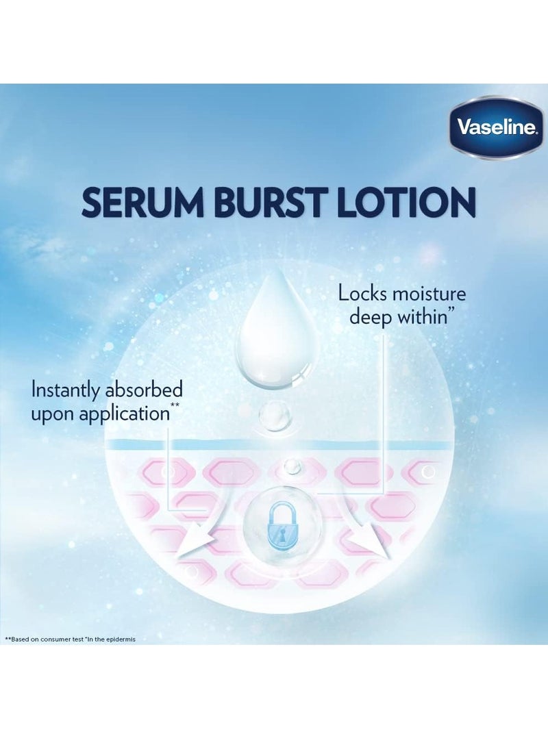 Vaseline GlutaHya UV Protection Lotion - 330ml | Hydrating Body Lotion with SPF & Glutathione | Moisturizing Skin Care - Image 5